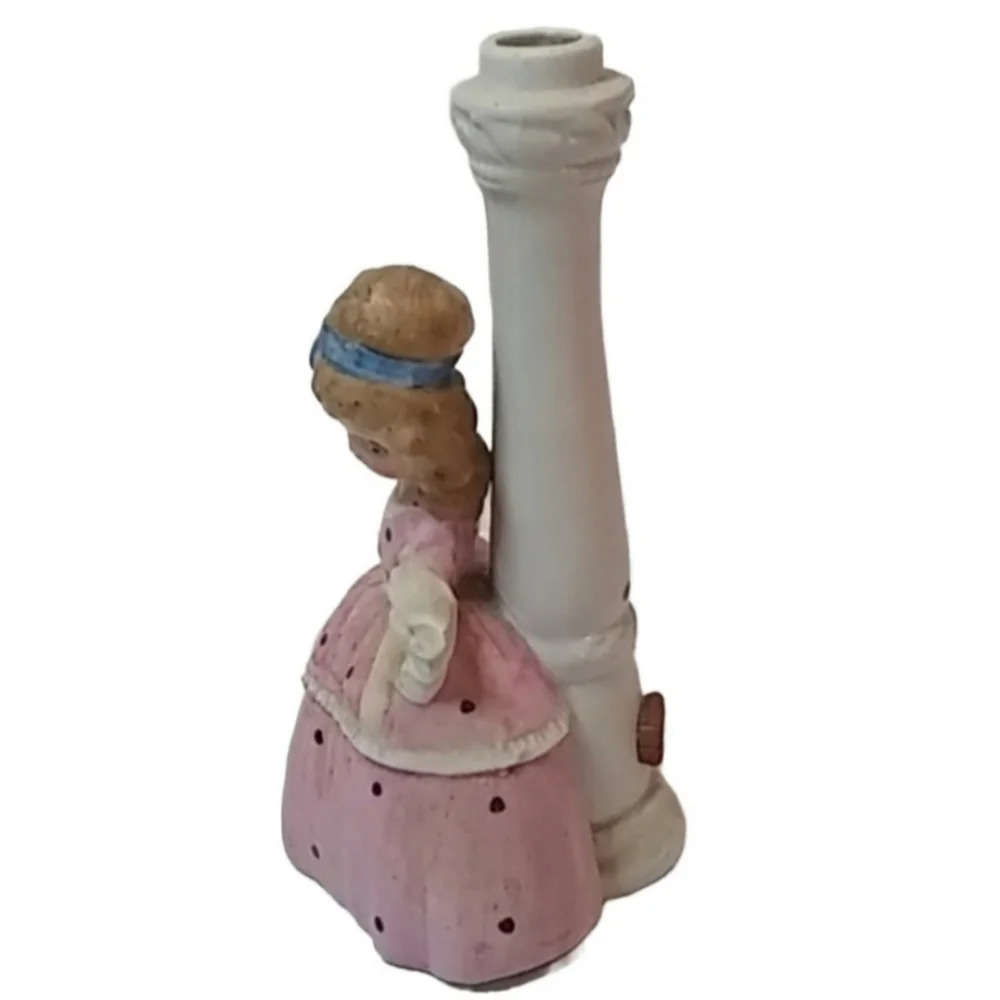 Vintage Figural Girl Flower Vase | EUC | Germany